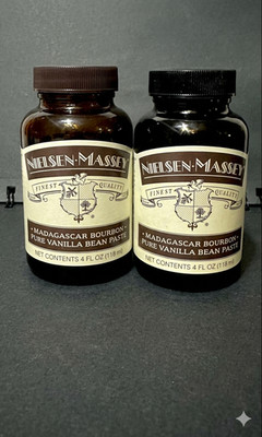 Nielsen-Massey Vanilla Bean Paste, 2 pack 4 fl. oz each, Fresh (4/2026)