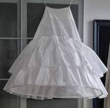 Reifrock, Unterrock, 2 Reifen, Hochzeitskleid, 1 M Durchmesser, Weiß