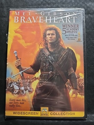 Braveheart DVD 2000 Sensormatic Widescreen