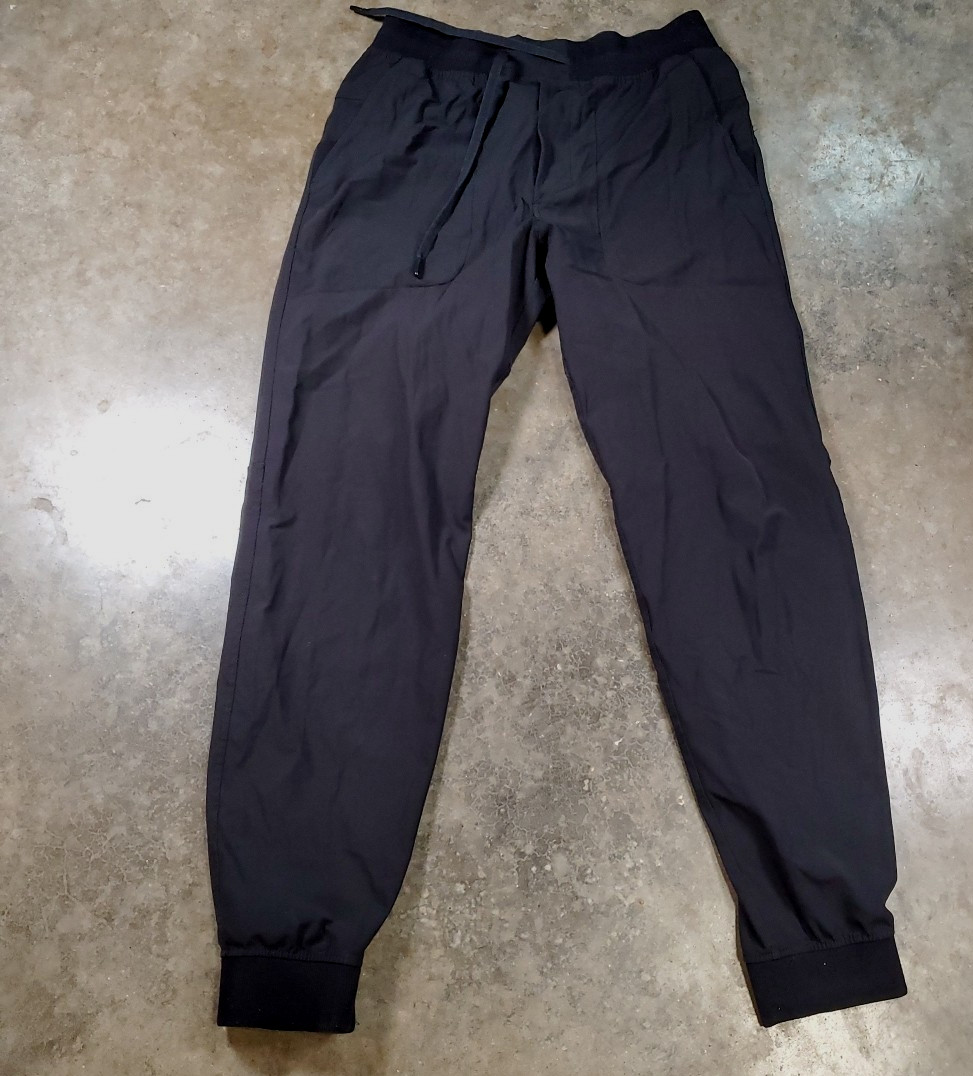 Lululemon Dance Studio Relaxed Fit Mid Rise Black Cargo Pant Jogger Women Medium