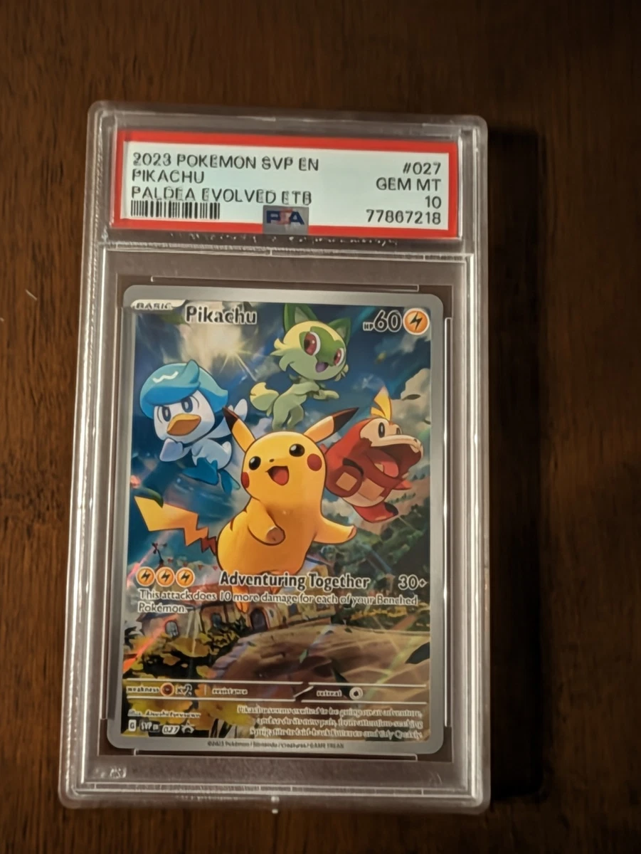 Pikachu Pokémon TCG Professional Sports Authenticator (PSA) Grade