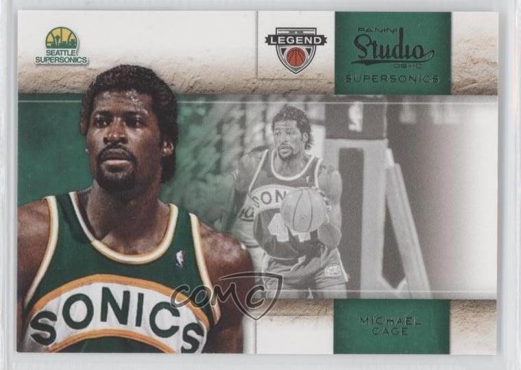 2009-10 Panini Studio Legend Michael Cage #112 0a1