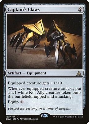 Captain's Claws #162 - Oath of the Gatewatch Rare Sinlge Magic: The Gathering