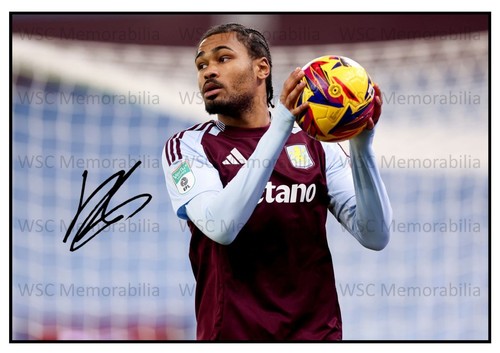 11006. Kadan Young Signed Pictures (A4 Prints) Aston Villa Royal Antwerp