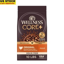 Grain Free Dry Dog Food Turkey Protein Kibble Digestive Health All Breeds New