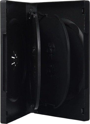 MediaRange BOX16 6disques Optical Disk Cases Optical Drives (6, Black case, Blac - 第 2/4 張圖片