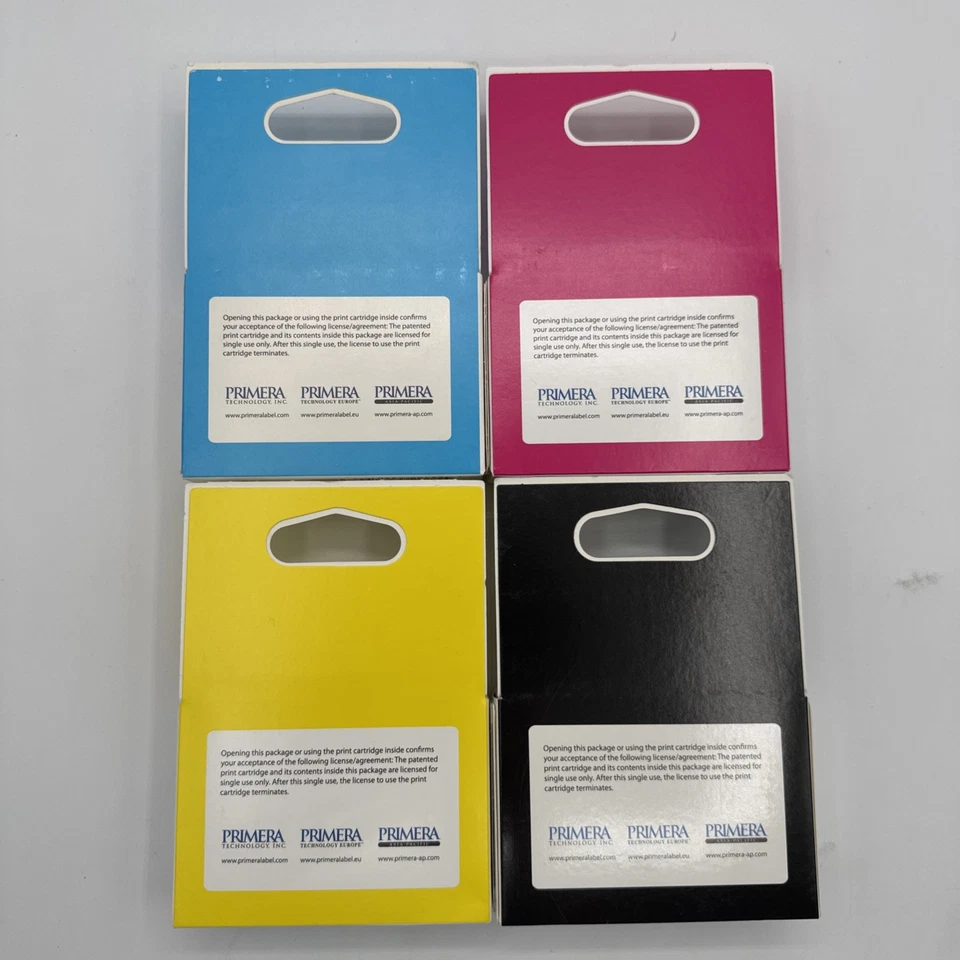 Nuevo juego de cartuchos de tinta Multi Pack Primera 53428 para impresora de etiquetas a color LX900 Foto 2 de 2