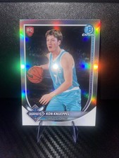 2025-26 Bowman Basketball - Kon Knueppel - RC - BRR-4 Red Rookie Refractor SSP