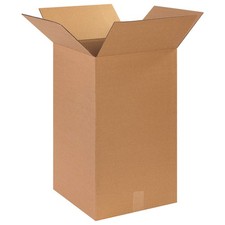 GRAINGER APPROVED 493T65 PK 15 Shipping Box,14x14x24 in 493T65