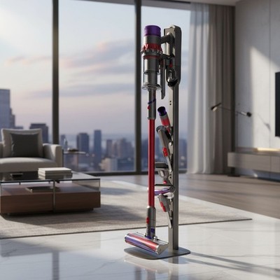 acuum Holder and Metal Storage Bracket for Dyson Gen5 V15 V2 Detect V6-V11