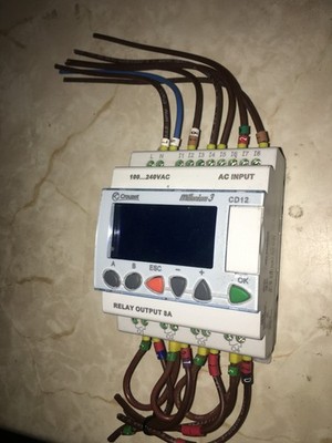 CROUZET MILLENIUM3 CD12 SPS PROGRAMMIERBARE LOGIKSTEUERUNG SMART RELAY