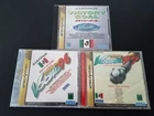 Import Sega Saturn - Victory Goal 96 97 3 game set lot Japan Japanese US SELLER