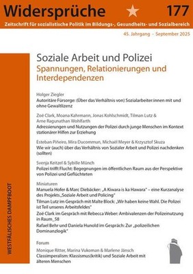 Soziale Arbeit und Polizei Spannungen, Relationierungen und Interdependenzen