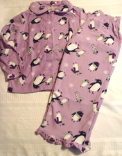 Gymboree 2T Penguin Fleece 2-Piece Pant Shirt Pajama Sleepwear Set NWT