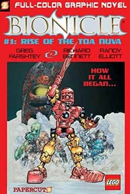 Bionicle #1: Rise of the Toa Nuva - Hardcover, by Farshtey Greg - Very Good