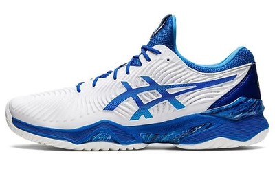 ASICS Court Ff 2 Novak White Tuna Blue 1041A343-960