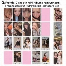 Fromis_9 6th Mini Album From Our 20's Fromm Store POP-UP Polaroid Photocard Set