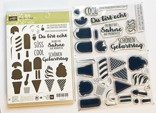 Stampin Up 143442 Eis, Eis, Baby! 36er Stempelset Sahne Süss Cool Geburtstag