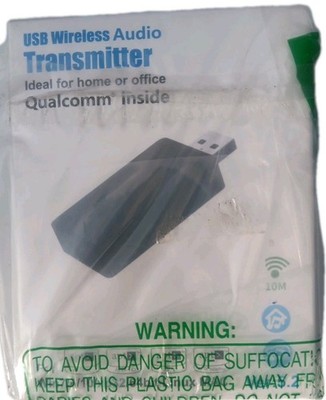 USB Wireless Bluetooth Audio Transmitter New Factory Sealed TX9S 5.2 Version 