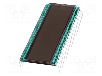 Display: LCD STN Positive 7-segmentig