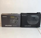 Sony WM FX 50 VTG Walkman cassette player *PARTS/REPAIR* Partially Works READ