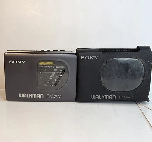 Sony WM FX 50 VTG Walkman cassette player *PARTS/REPAIR* Partially Works READ