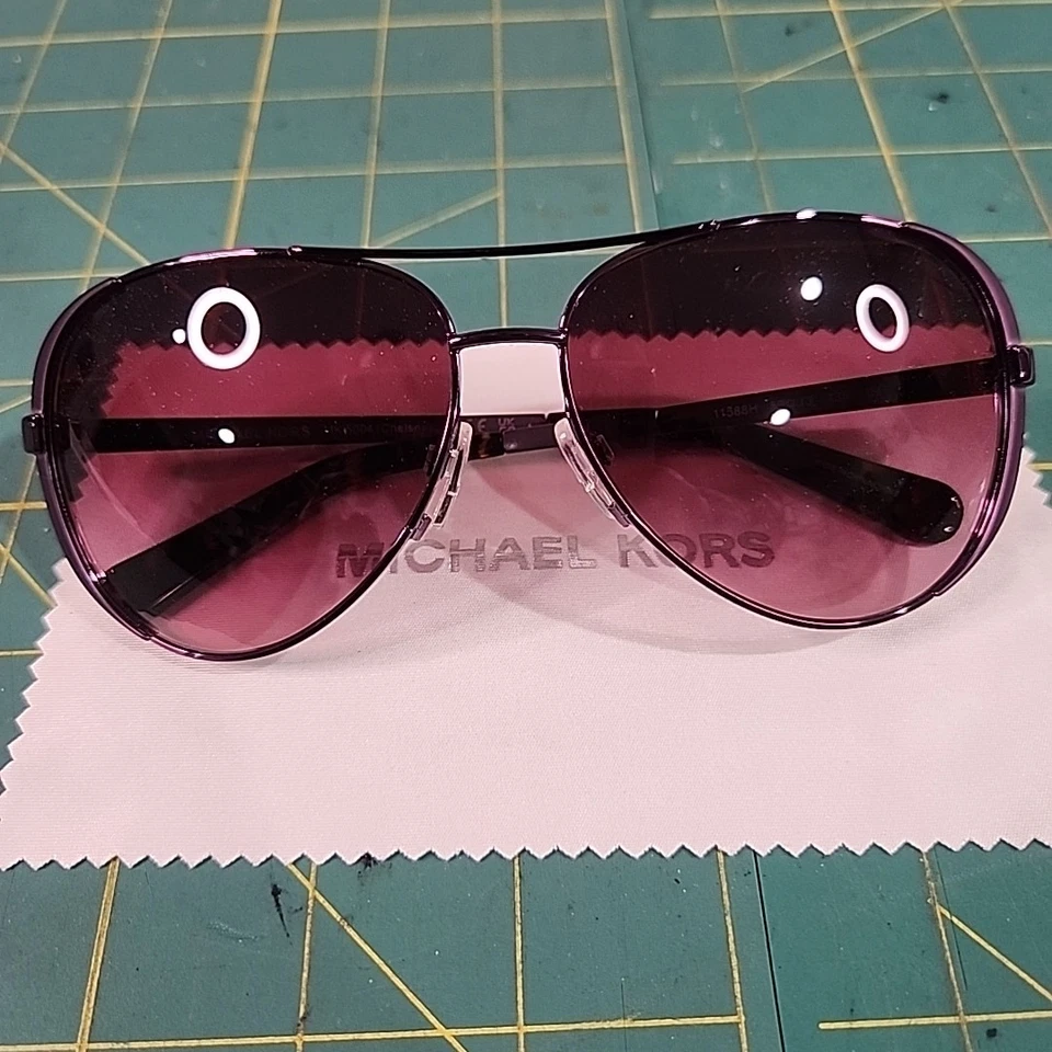 Gafas de sol Michael Kors MK5004 Chelsea 11588H ciruela aviador con degradado borgoña Foto 2 de 4