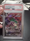 2022 POKEMON SWORD & SHIELD SILVER TEMPEST #TG20 FULL ART RAYQUAZA VMAX PSA 9
