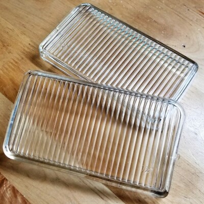 CORRADO VR6 LATE STYLE REPLACEMENT FOG LIGHT GLASS LENSES
