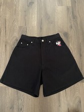 Vintage Disney Minnie Unlimited Jerry Leigh Women High Rise Denim Shorts