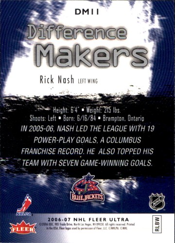 2006-07 Fleer Ultra NHL Hockey SPs RCs Inserts Stars VOUS CHOISISSEZ 🥅🏒 Upper Deck - Photo 10 sur 249