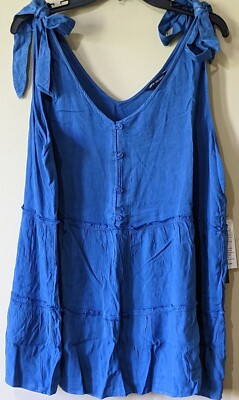 Unique Spectrum Women's Blue Top Size 2X New