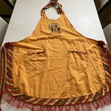 Kay Dee Designs Holiday Apron Hostess Cook Ruffled Pocket Thanksgiving Turkey