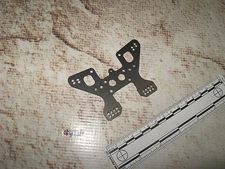 Vintage RC Used Kyosho Lazer Spares Rare Carbon Rear Tower