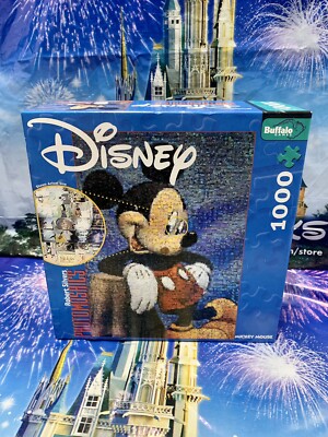 Disney Mickey Mouse Photomosaics Jigsaw Puzzle 1000 Piece NEW