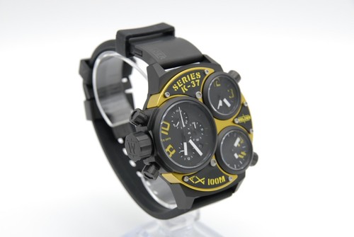 New Batt. 【 Almost MINT w/ Box 】 WELDER Series K-37 6501 50mm Quartz Men's Watch - Picture 13 of 23