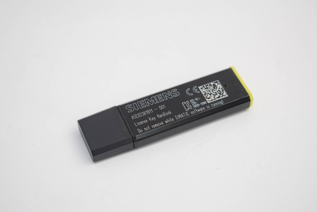Siemens WinCC single Lizenz Key USB 6AV6381-2BE07-4AV0