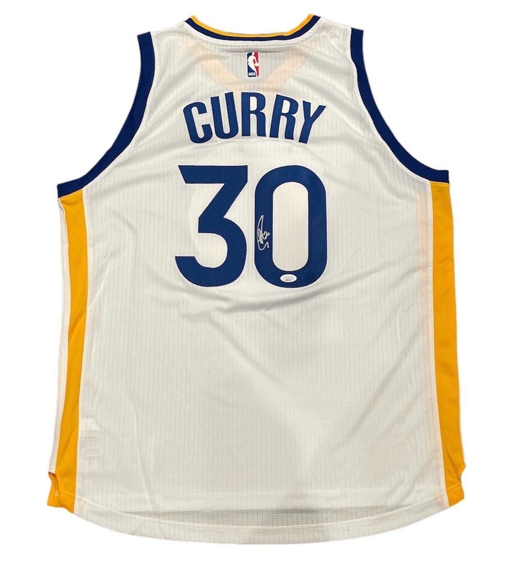 Stephen Curry Signed Auto Golden State Warriors NBA Swingman