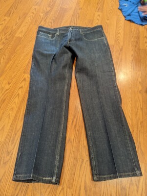 Levis 559 Relaxed Straight Denim Blue Jeans Men's Size 38X30