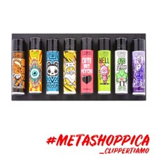 bacheca per 8 accendini Clipper - espositore per scrivania o modulare a parete