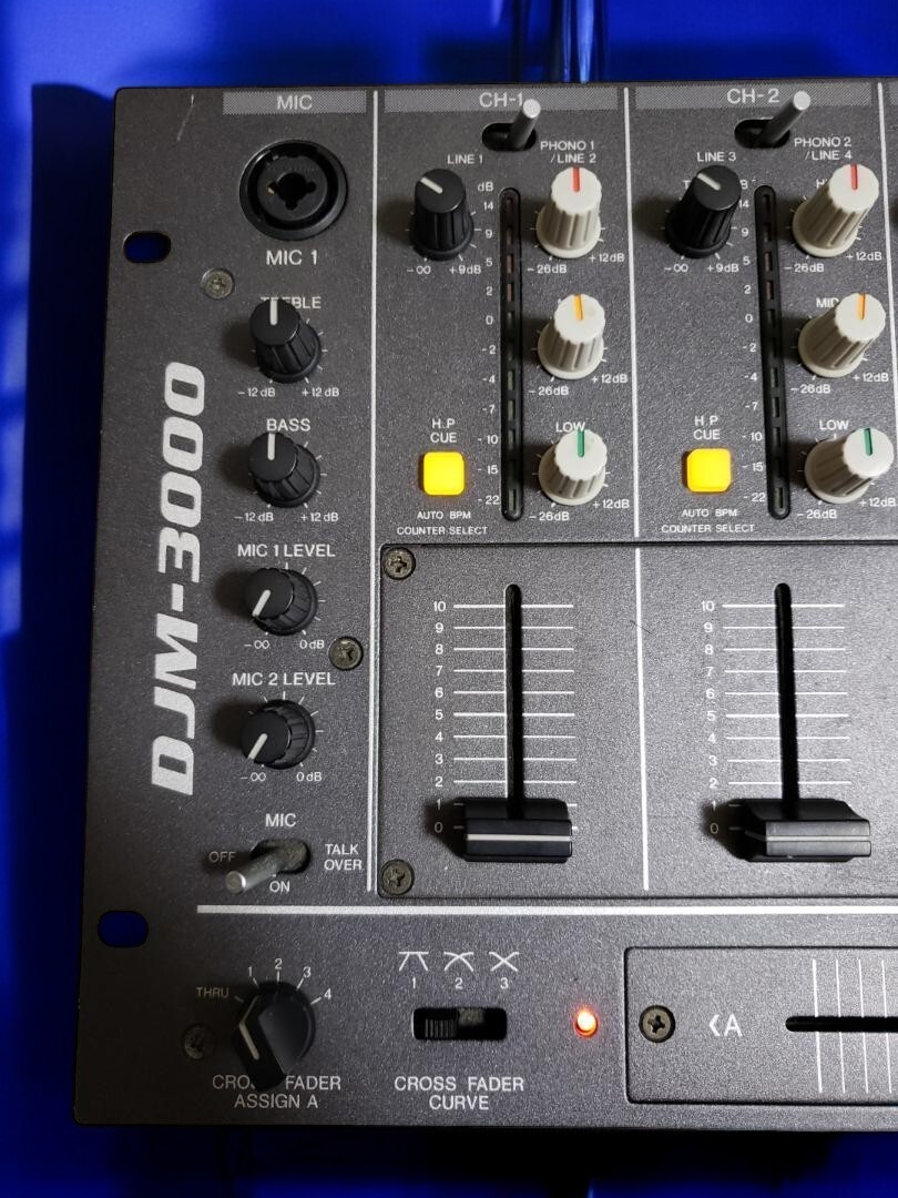 Pioneer DJM-3000 DJ Mixer 4 Channel Black Tested Working | eBay