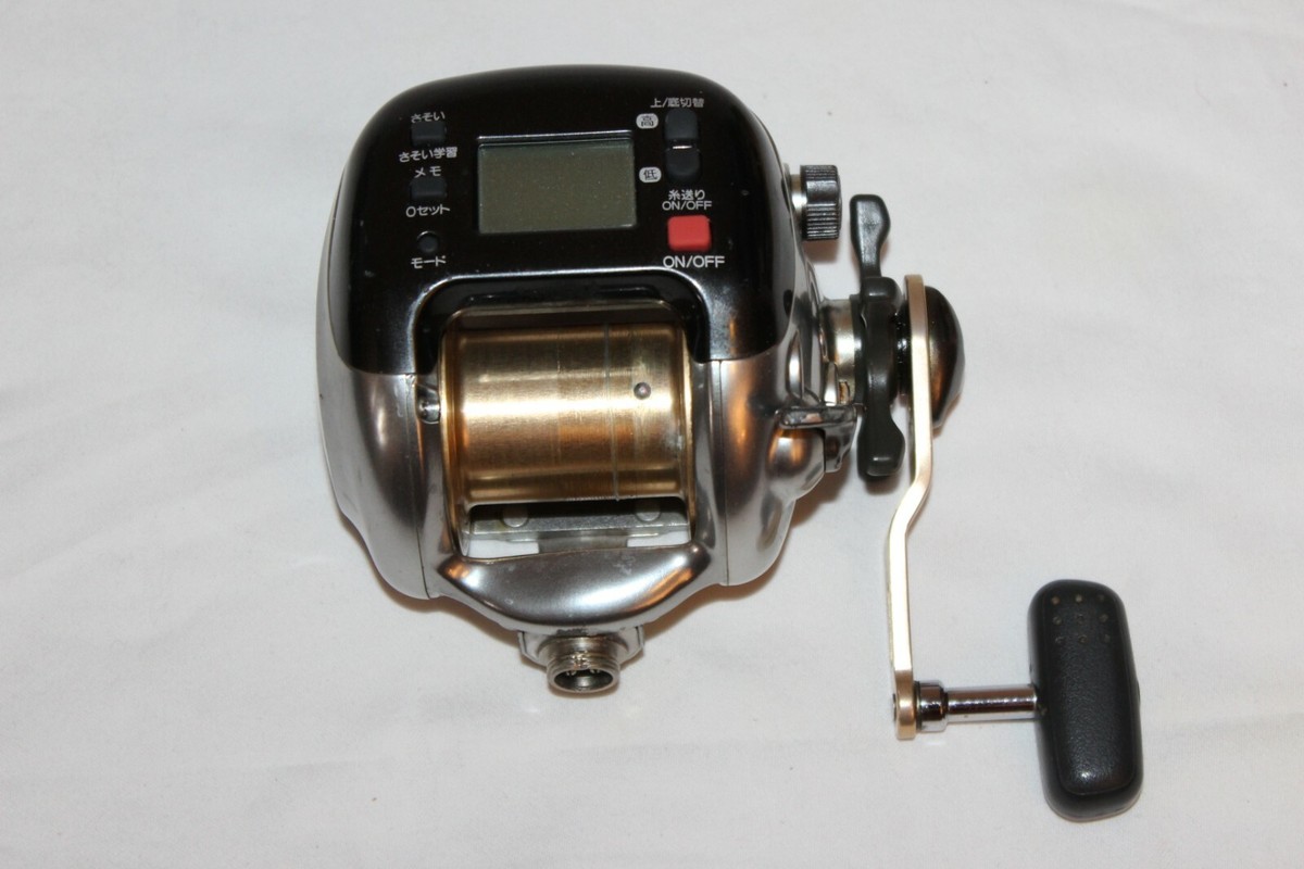 Shimano DENDOU MARU 1000H Exc 5+ Elektrorolle Mit Kabel Getestet Aus