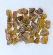 65 Carat Faceted Rough Quality Natural Sphene Lot From Pakistan Gemstone