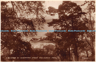 R350101 Ein Blick auf Inveraray vom Duniquaich Pfad A 4101 Valentines RP