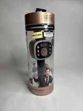 Singing Machine Carpool Karaoke Mic 2.0 - Black/Gold