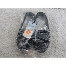 Cat  Jack Slippers Kids Size 2 Black Lionel Slip On House Shoes