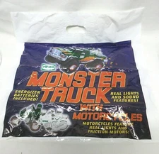 VTG HESS MONSTER TRUCK PROMO PLASTIC BAG MOTORCYCLES