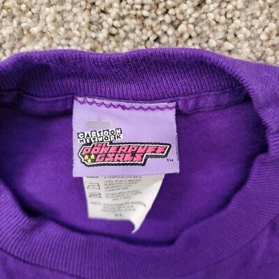 Vintage 2000s Powerpuff Girls T-Shirt Kids Medium 5/6 Cartoon Network