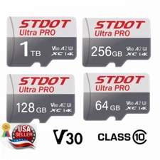 Micro SD Card 128GB 256GB 1TB Extreme Pro Ultra Memory Cards lot 170MB/s USA