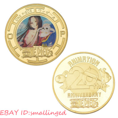 One Piece Monkey D Luffy ACE Female Emperor Commemorative Coin